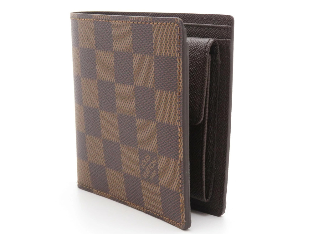 Louis Vuitton Portefeuille Marco Damier Brown